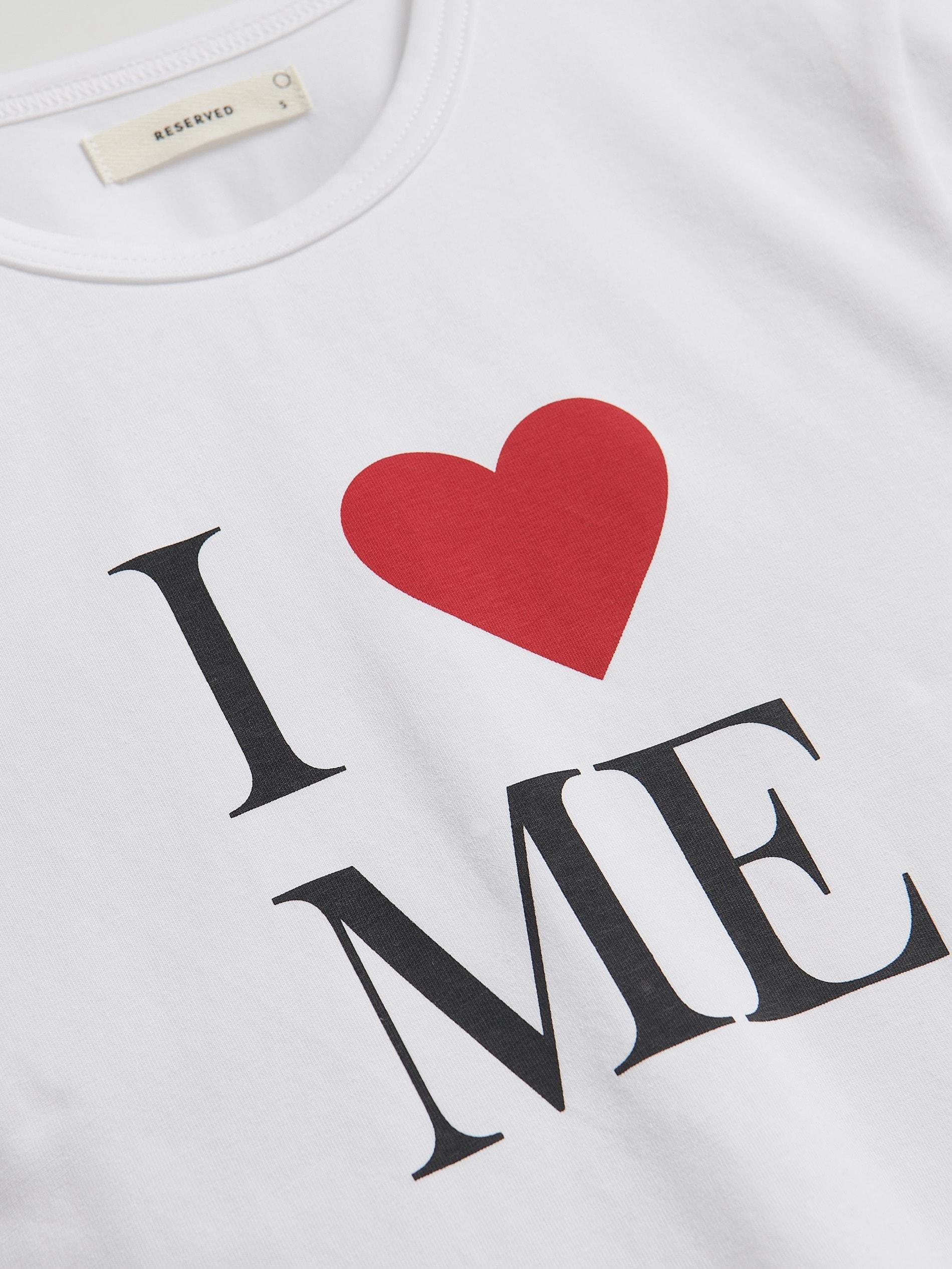 WHITE Regular fit printed T-shirt, , large image number 5