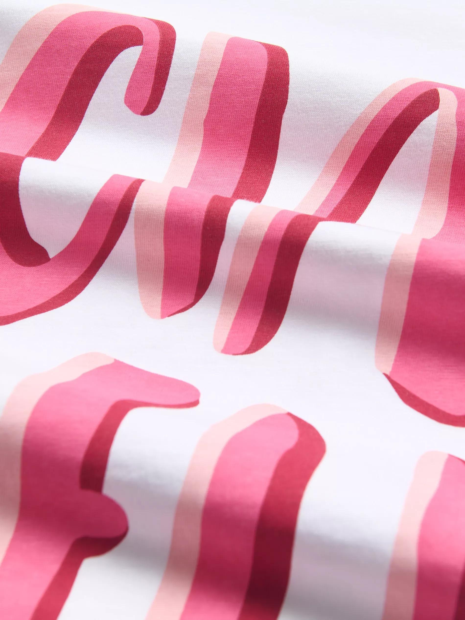 T-shirt with print, White, large image number 1
