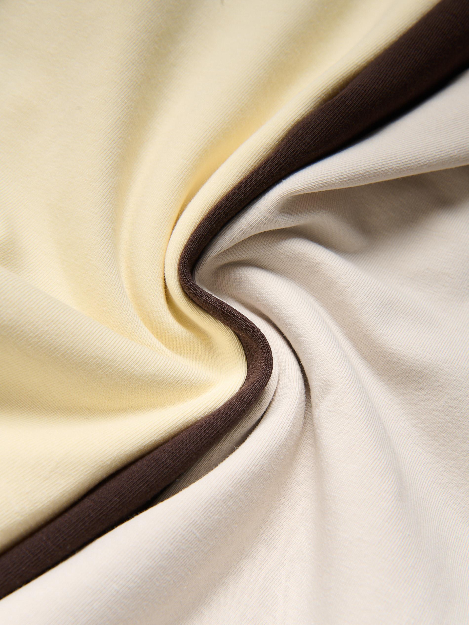 Brown Slim Fit Cotton T-Shirt, , large image number 1