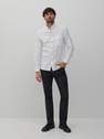 Reserved - White Regular Fit Cotton Shirt, Men