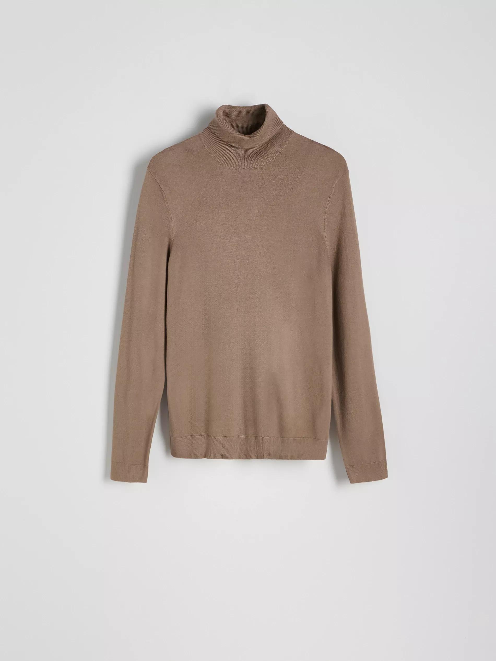 COFFEE Viscose rich turtleneck, , medium