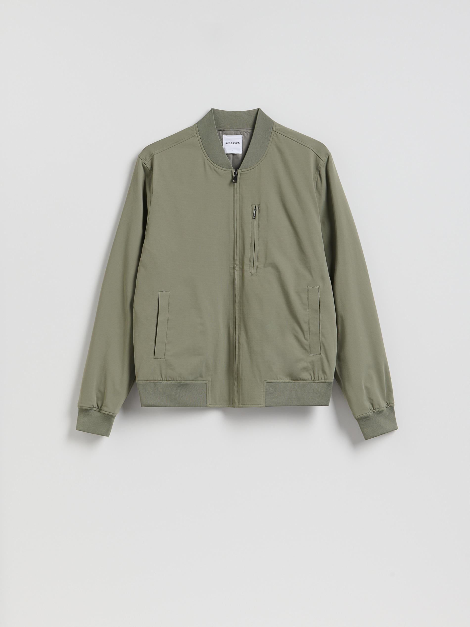 Grey Bomber Jacket, Grey, large image number 0