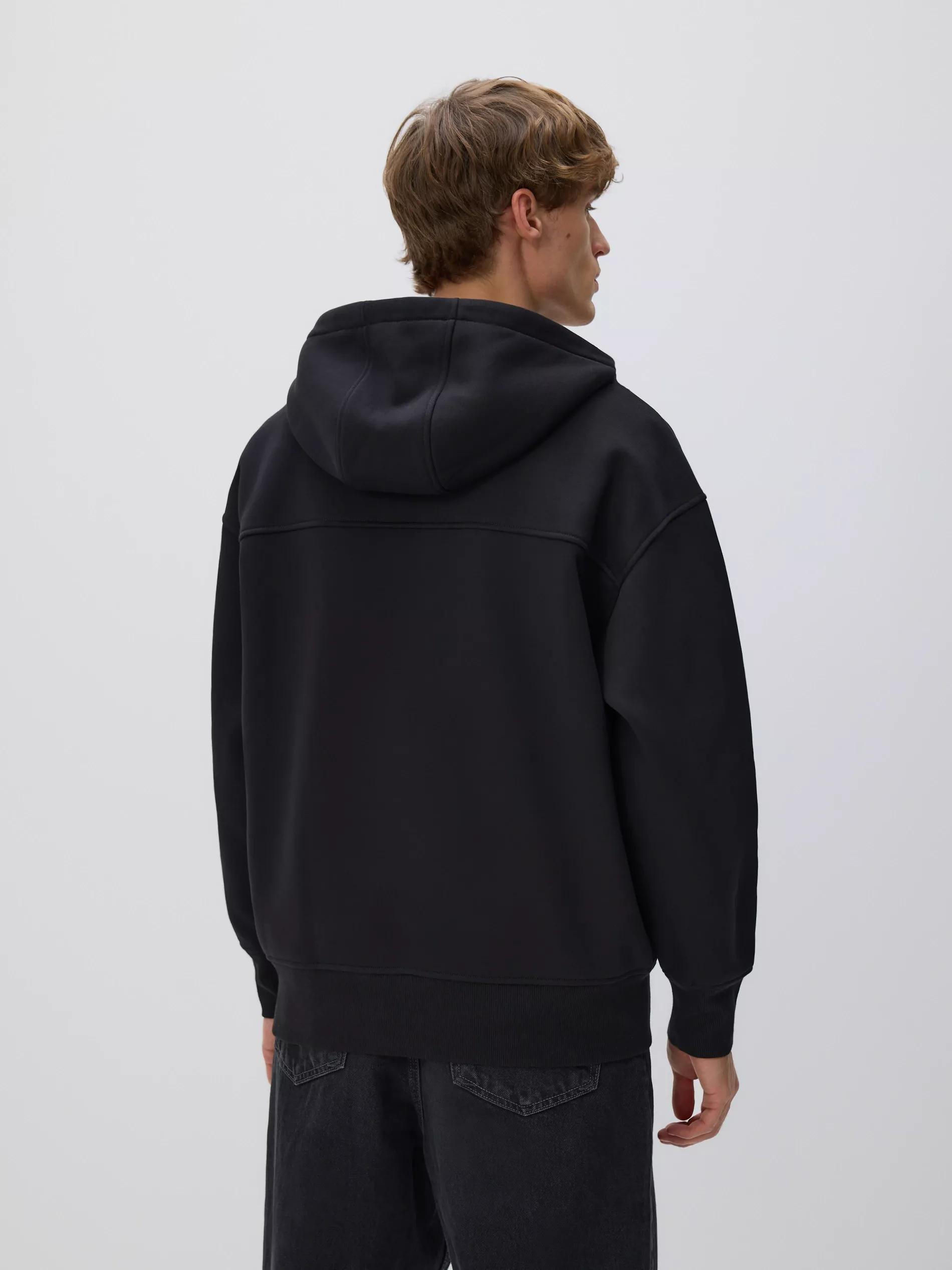 Black Hoodie, Black, large image number 3