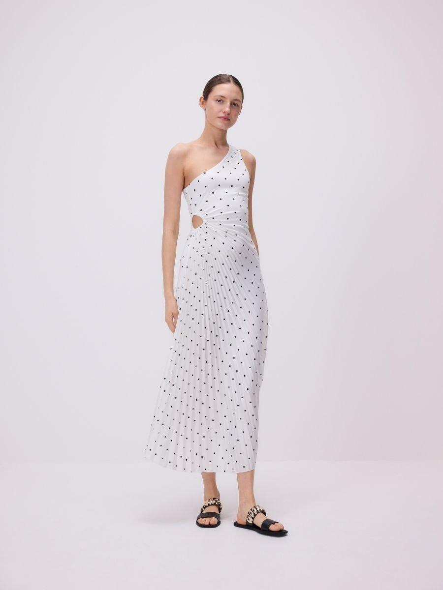 Multicolour Dress With Decorative Piping, , large image number 0