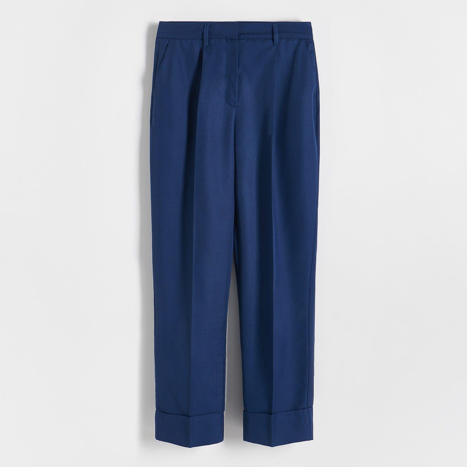 Reserved - Navy Tencel Lyocell Trousers