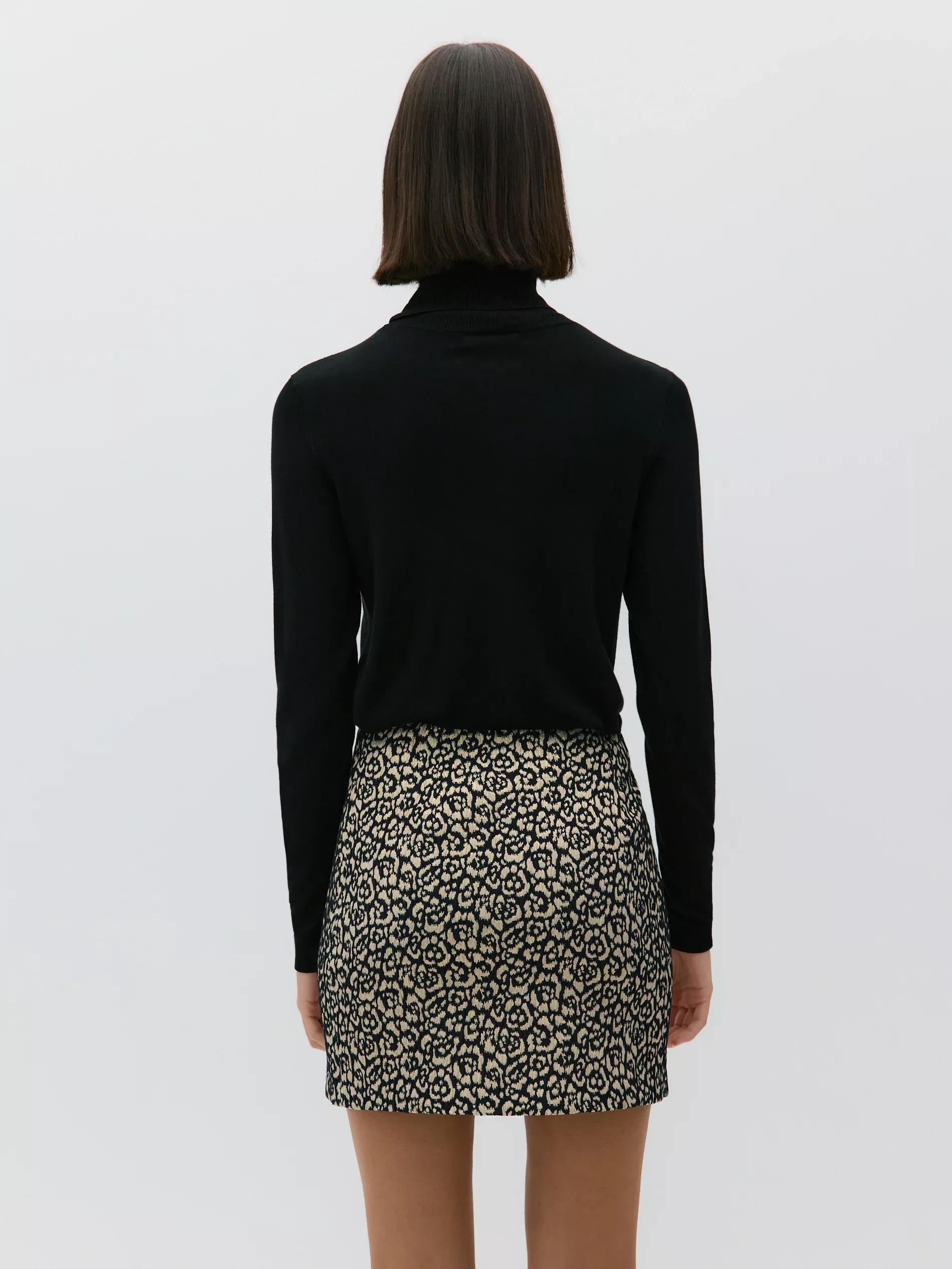Multicolour Patterned Mini Skirt, , large image number 2