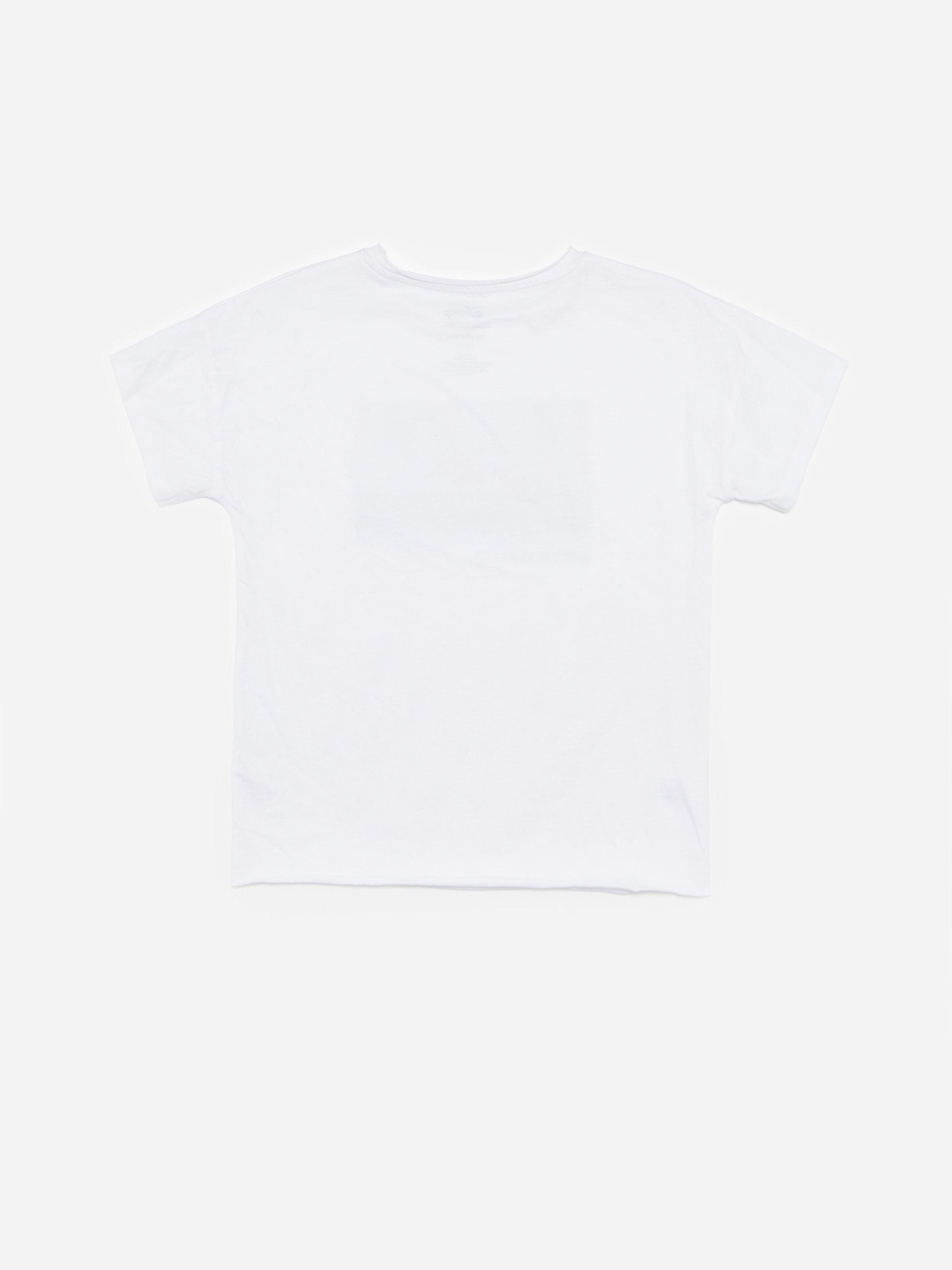 White Lion King Cotton T-Shirt, Kids Girl, , large image number 3