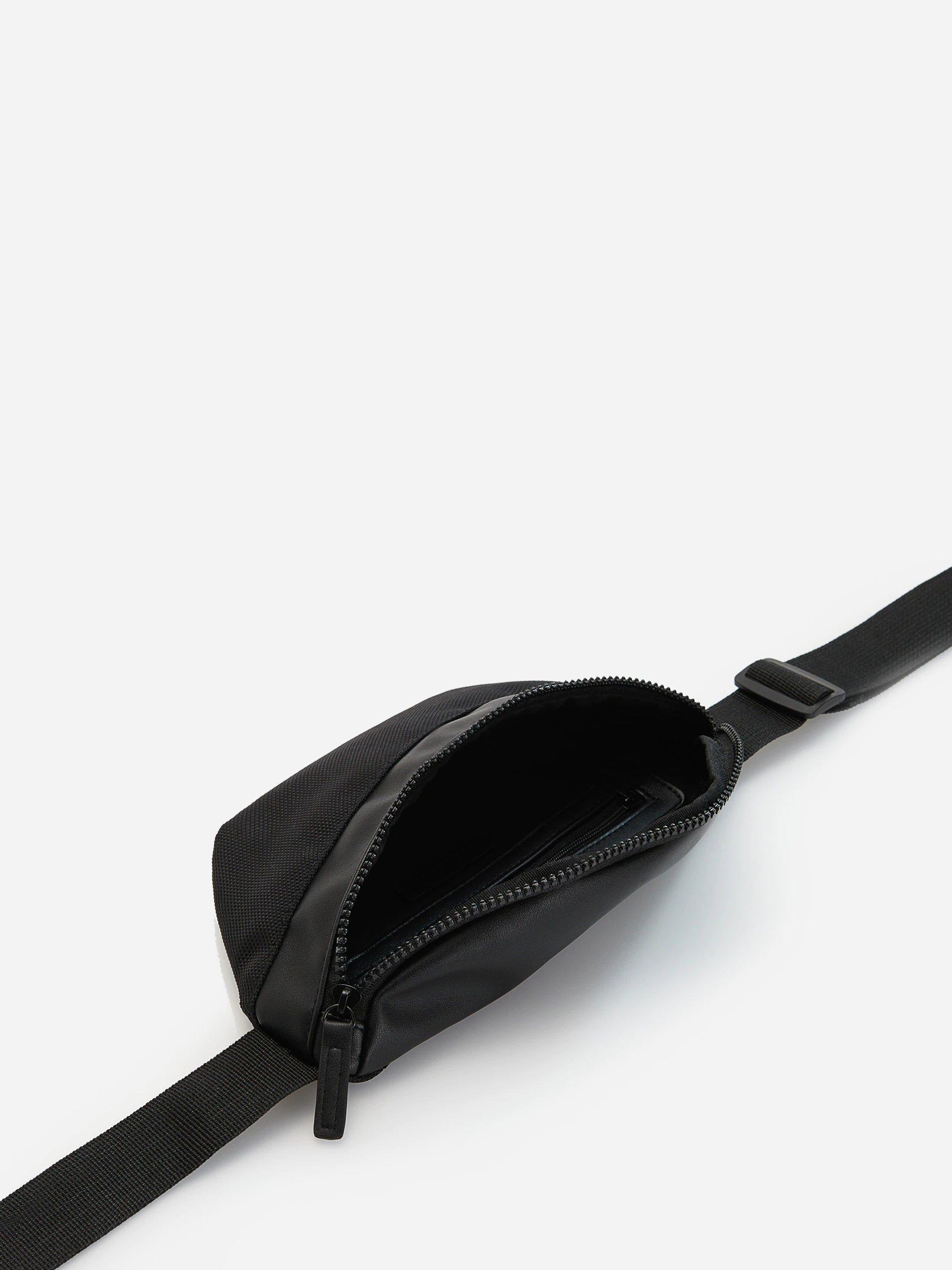 Black Bum Bag, Men, , large image number 3