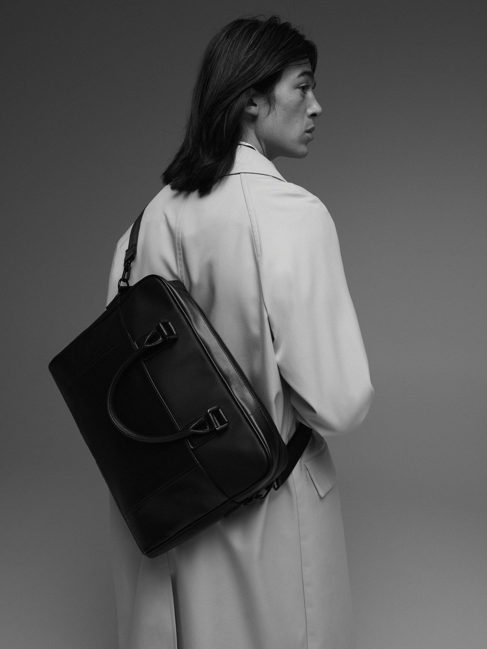 حقيبة سوداء من المواد المركبة ، رجال, , large image number 0