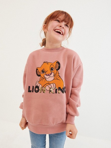 Reserved - Cream The Lion King Sweatshirt, Kids Girl