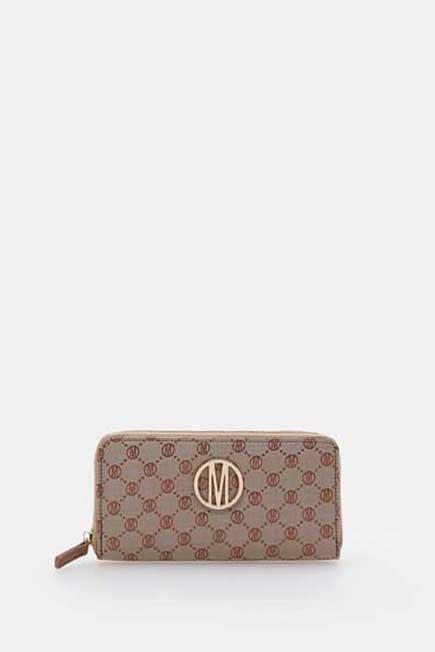 Mohito - Wallet with structural detailing - Beige, , large image number 0
