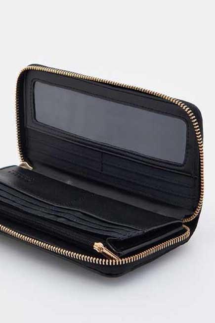 Mohito - Wallet with structural detailing - Black, , large image number 1