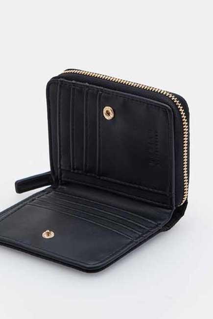 Mohito - Wallet with structural detailing - Black, , large image number 1