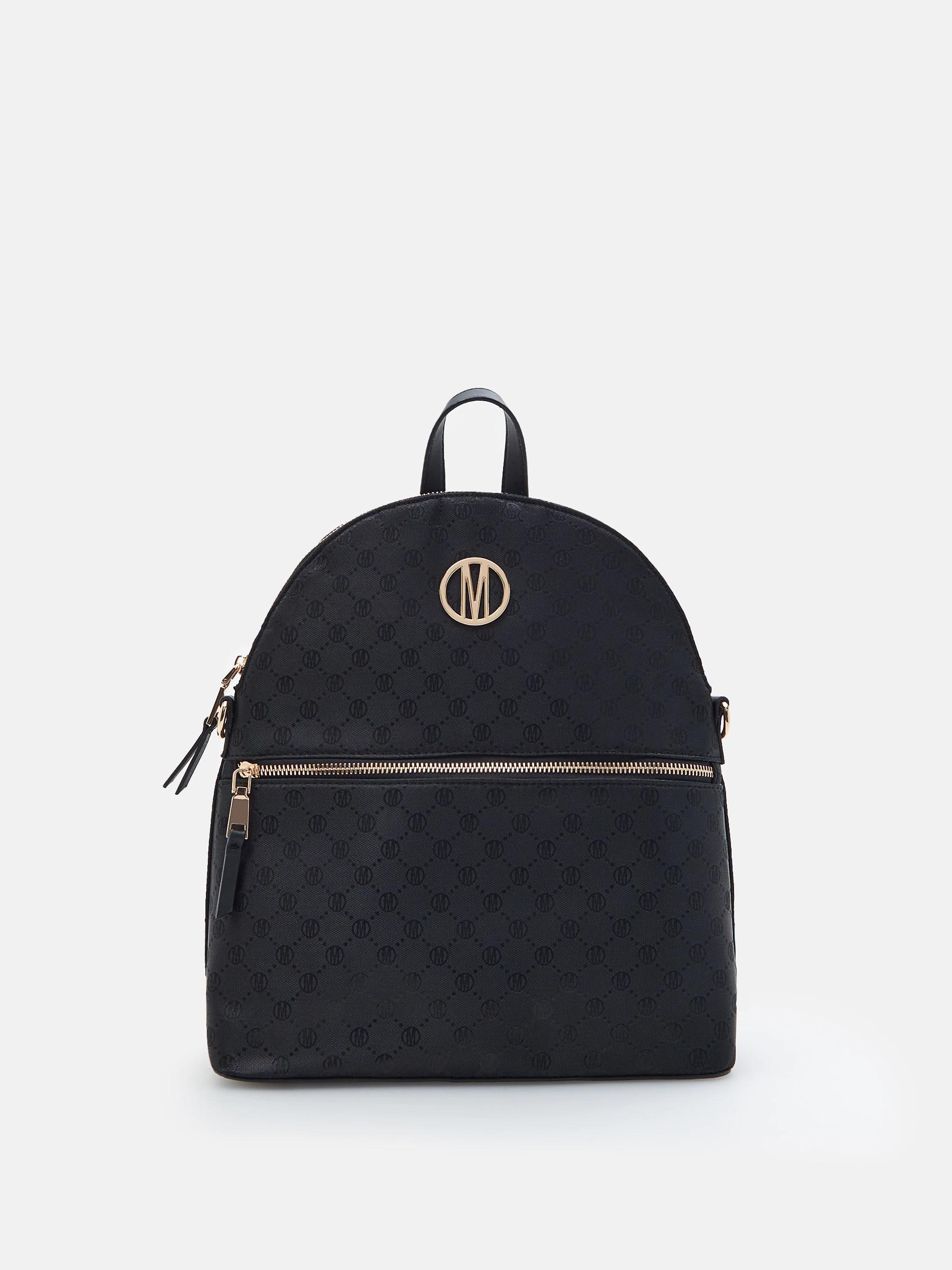 Black Multi-Use Backpack, Women, , large image number 1