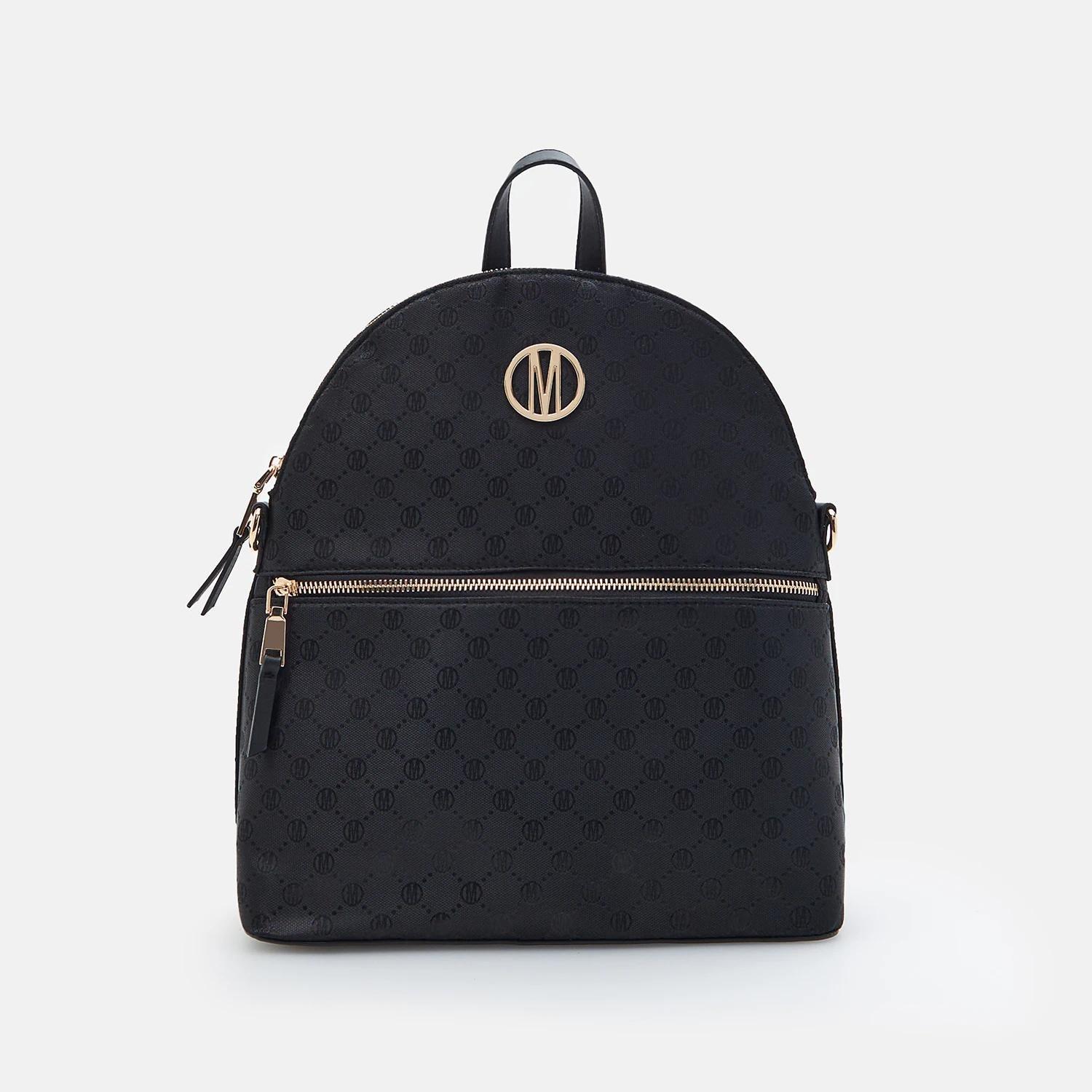Black Multi-Use Backpack, Women, , large image number 3