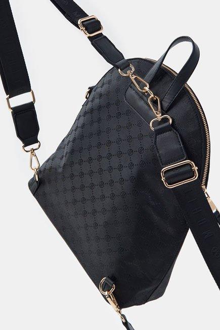 Black Multi-Use Backpack, Women, , large image number 4