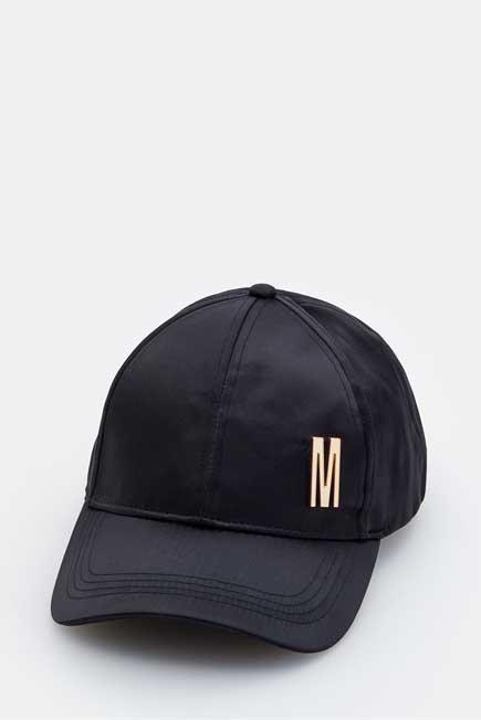 Black Glossy Velvet Cap Eco Aware, Women, , large image number 0