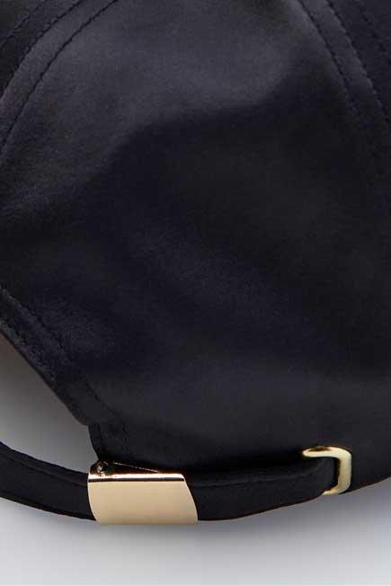 Black Glossy Velvet Cap Eco Aware, Women, , large image number 2