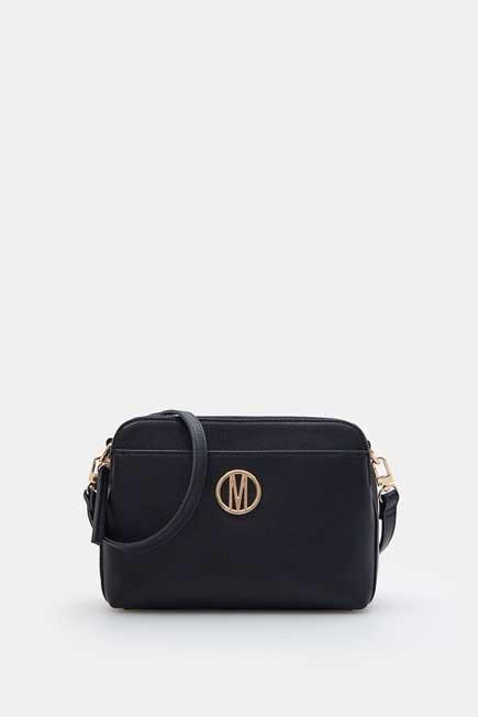 Black Crossbody Bag, Women, , large image number 0