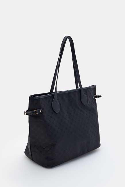 Black Large Bag, Women, , large image number 0