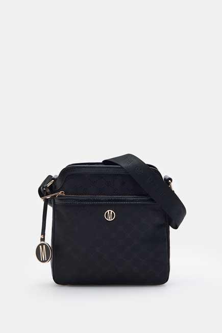 Black Messenger Bag, Women, , large image number 2