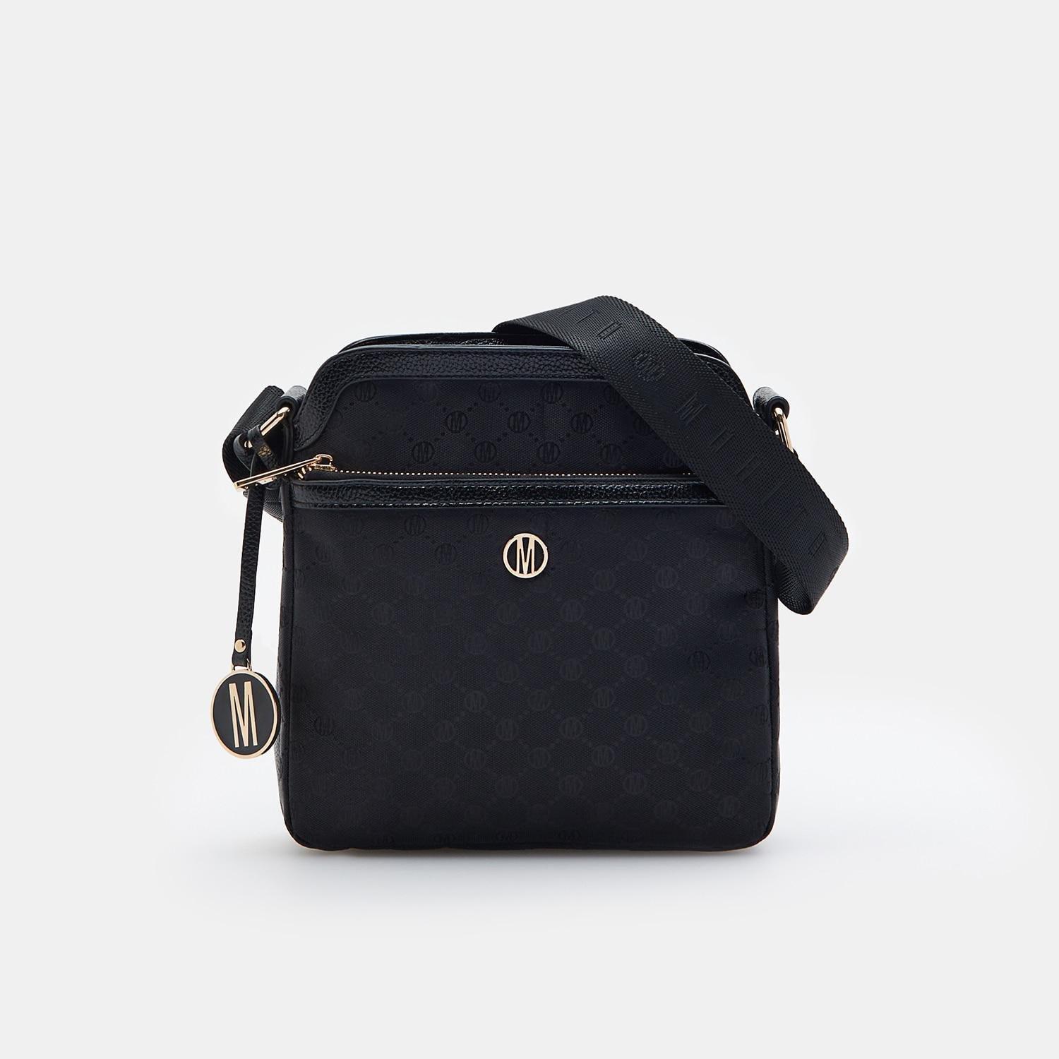 Black Messenger Bag, Women, , large image number 3