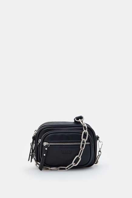 Mohito - Shoulder bag with chain strap - Black, , large image number 0
