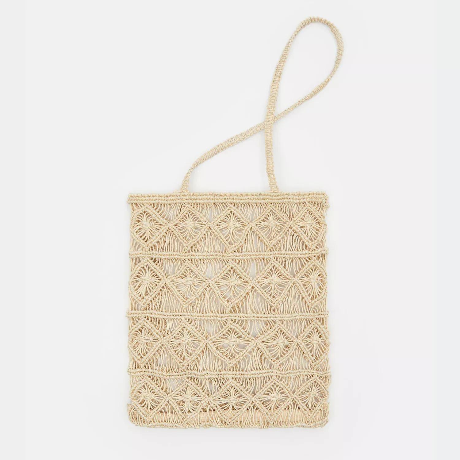 TORBA K TL22-TOD0049 / LADIES` BAG;CREAM, , large image number 0
