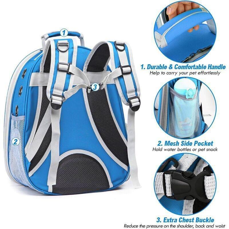 Nutrapet Petstranaut Backpack Bag-Blue, , large image number 2