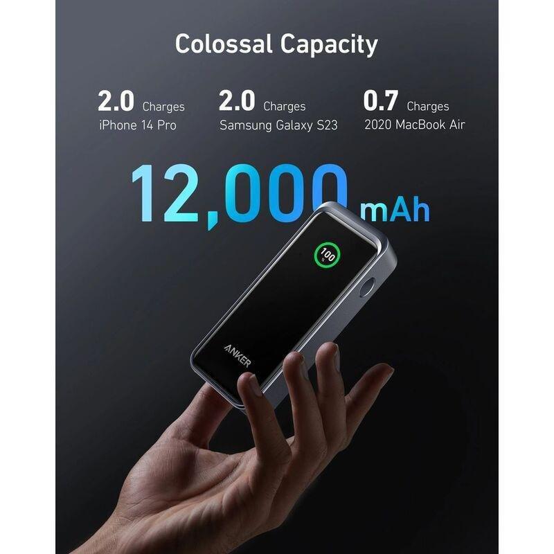 Anker 723 Power Bank Power Core 12000mah - Black, , large image number 3