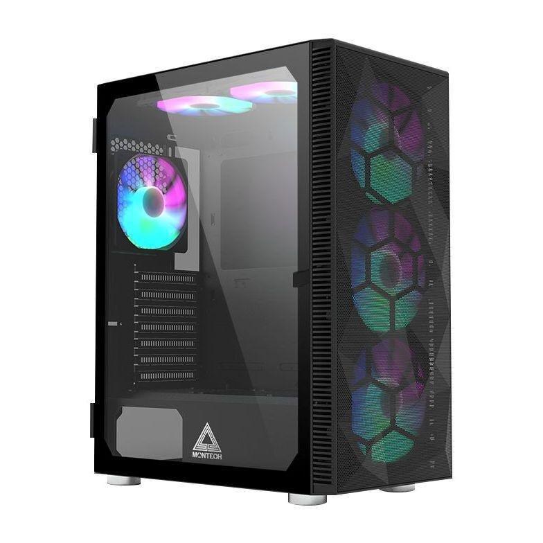 ANIGMA Pre-built Gaming PC Intel Core i5-14400F/H610M-K Motherboard + USB Wifi Adapter/16GB DDR4 RAM/1TB SSD/GeForce RTX 3050 8GB/ARGB Air Cooler/3..., , large image number 0