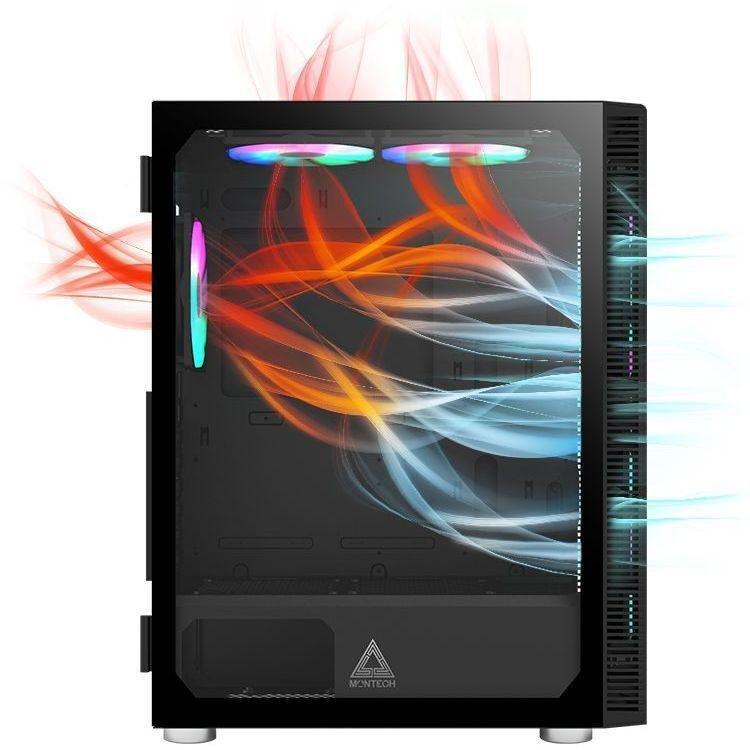 ANIGMA Pre-built Gaming PC Intel Core i5-14400F/H610M-K Motherboard + USB Wifi Adapter/16GB DDR4 RAM/1TB SSD/GeForce RTX 3050 8GB/ARGB Air Cooler/3..., , large image number 2