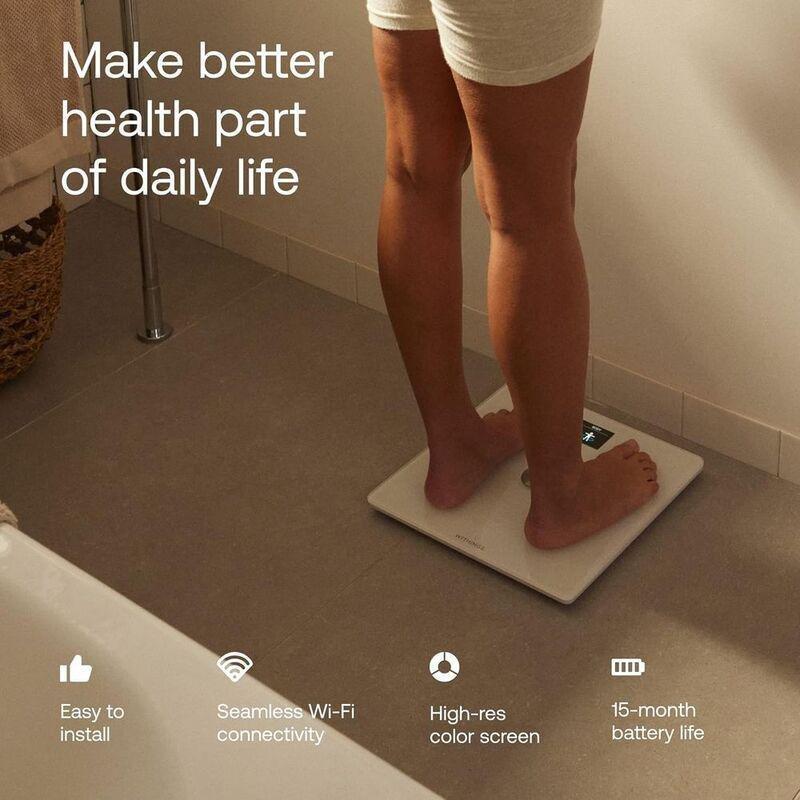 Withings Body Smart - Weight & BMI Wi-Fi Smart Scale - White, , large image number 3