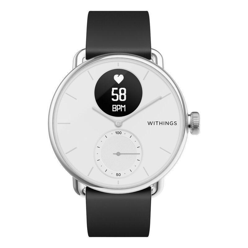 Withings ScanWatch 38mm - Hybrid Smartwatch - White, , large image number 0