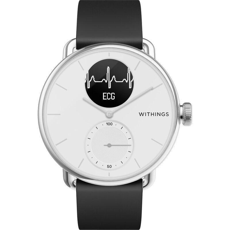 Withings ScanWatch 38mm - Hybrid Smartwatch - White, , large image number 2
