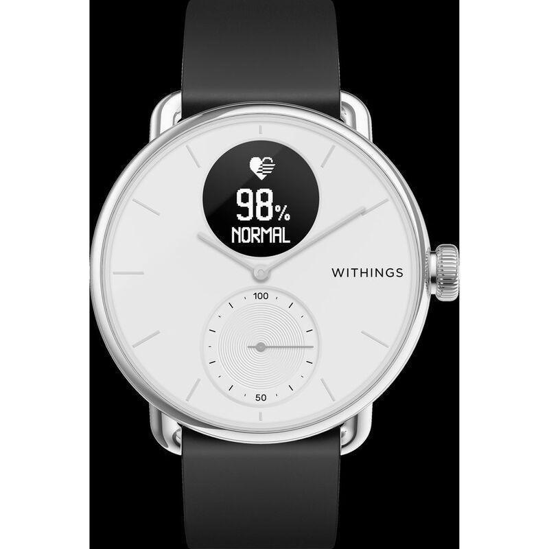 Withings ScanWatch 38mm - Hybrid Smartwatch - White, , large image number 4