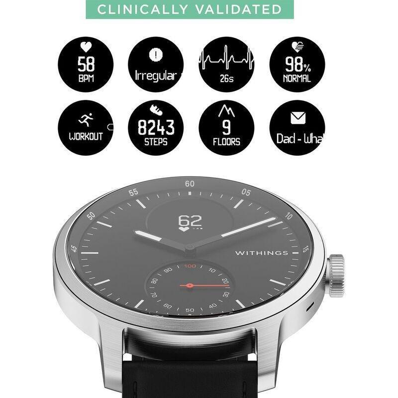 Withings ScanWatch 38mm - Hybrid Smartwatch - Black, , large image number 2