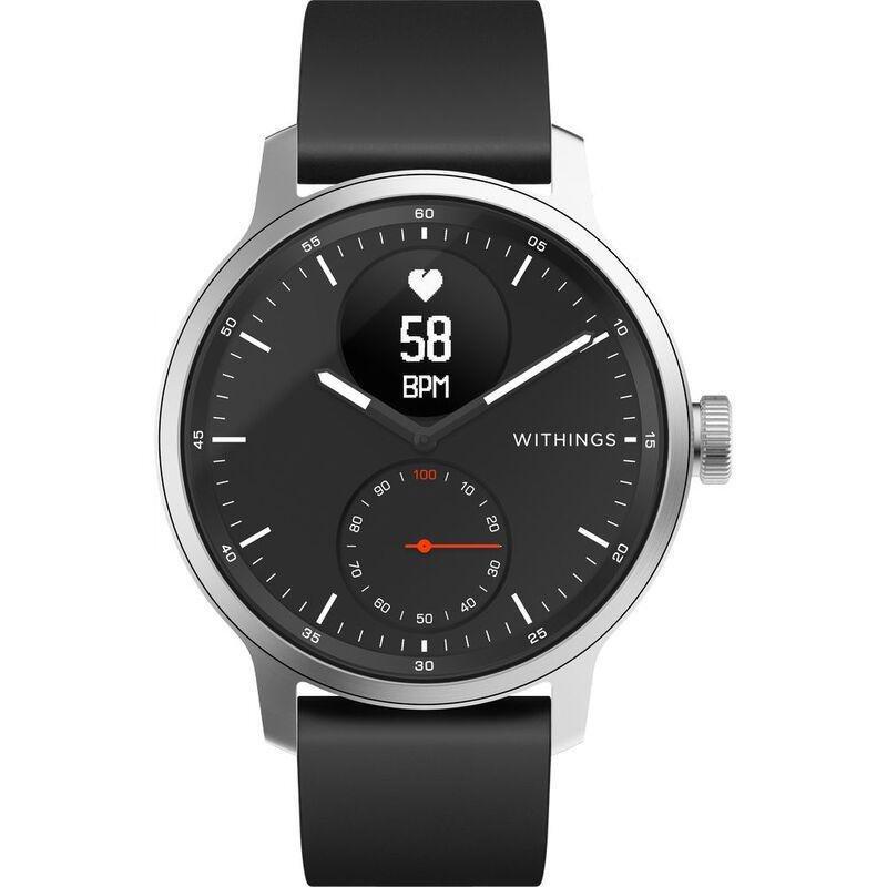 Withings ScanWatch 42mm - Hybrid Smartwatch - Black, , large image number 8