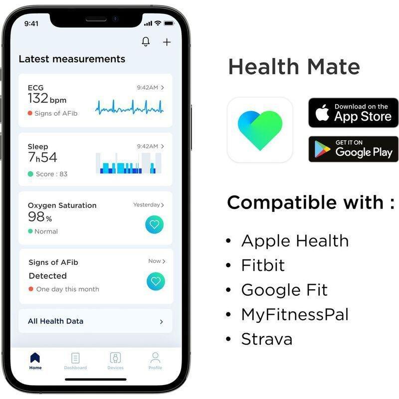 Withings ScanWatch Horizon - Hybrid Smartwatch - Blue, , large image number 3