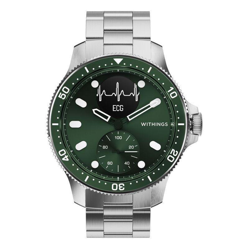 Withings ScanWatch Horizon - Hybrid Smartwatch - Green, , large image number 0