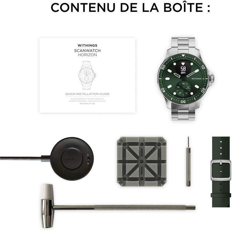 Withings ScanWatch Horizon - Hybrid Smartwatch - Green, , large image number 9