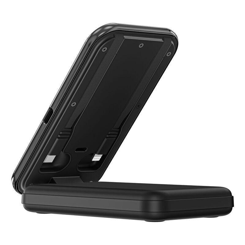 AmazingThing Thunder Pro Mag 6 in 1 PD 22.5W 8000mAh Power Station With Stand - Black, , large image number 1