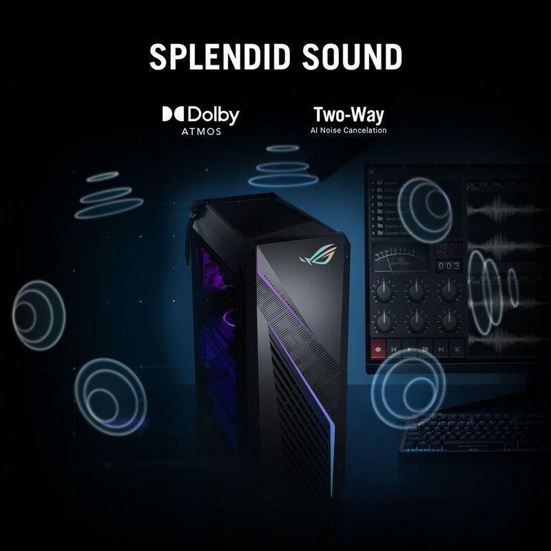 ASUS ROG Strix G16CH Gaming Desktop - G16CHR-1490KF017W - Intel Core i9-14900KF/64GB RAM/2TB SSD/NVIDIA GeForce RTX 4080 16GB/WINdows 11 Home/850W ..., , large image number 2