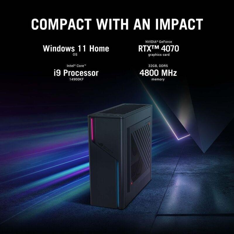 ASUS ROG G22CH Gaming Desktop - G22CH-1490KF012W - Intel Core i9-14900KF/32GB RAM/1TB SSD/NVIDIA GeForce RTX 4070 12GB/Windows 11 Home/600W power s..., , large image number 5
