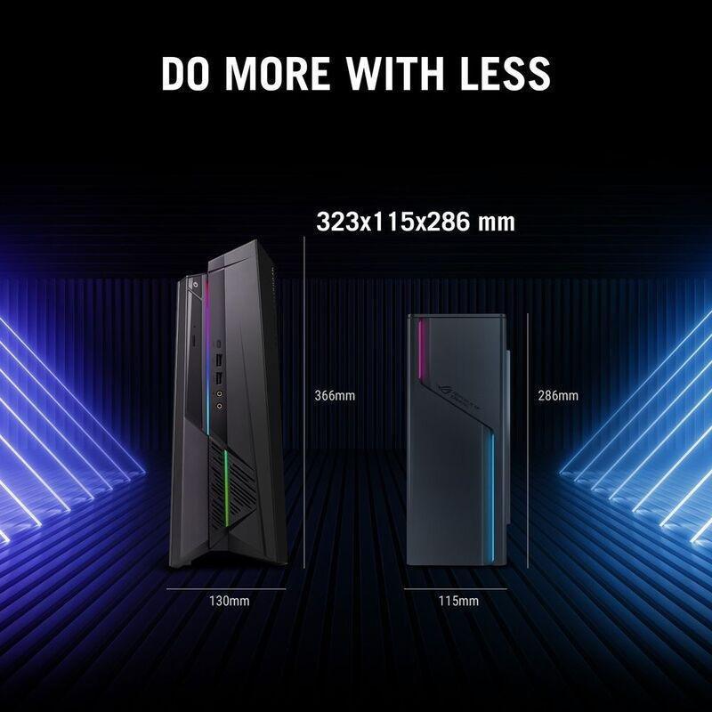 ASUS ROG G22CH Gaming Desktop - G22CH-1490KF012W - Intel Core i9-14900KF/32GB RAM/1TB SSD/NVIDIA GeForce RTX 4070 12GB/Windows 11 Home/600W power s..., , large image number 6