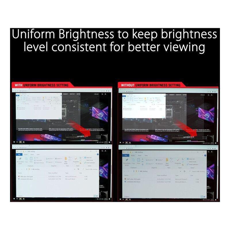 ASUS ROG Swift OLED PG34WCDM - 34-inch 800R curved OLED panel 240Hz Gaming Monitor - Black, , large image number 5