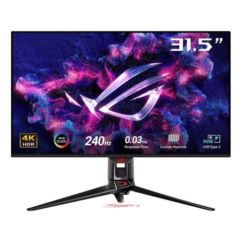 ASUS ROG Swift OLED PG32UCDM - 32-inch 4K QD-OLED 240Hz Gaming Monitor - Black, , large image number 0