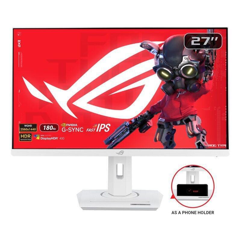 ASUS ROG Strix XG27ACS-W USB Type-C - 27-inch 180Hz Gaming Monitor - White, , large