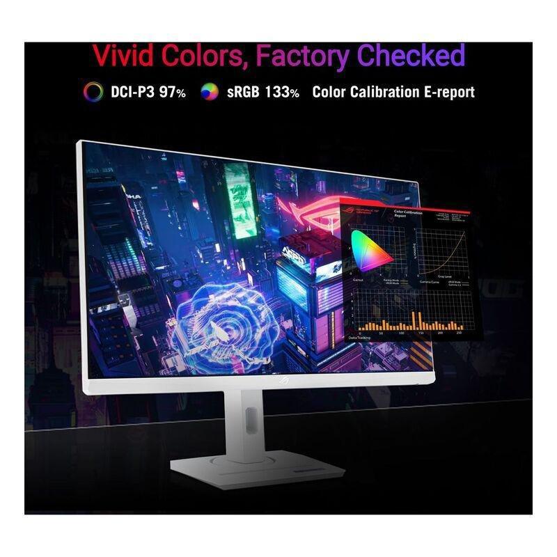 ASUS ROG Strix XG27ACS-W USB Type-C - 27-inch 180Hz Gaming Monitor - White, , large image number 1