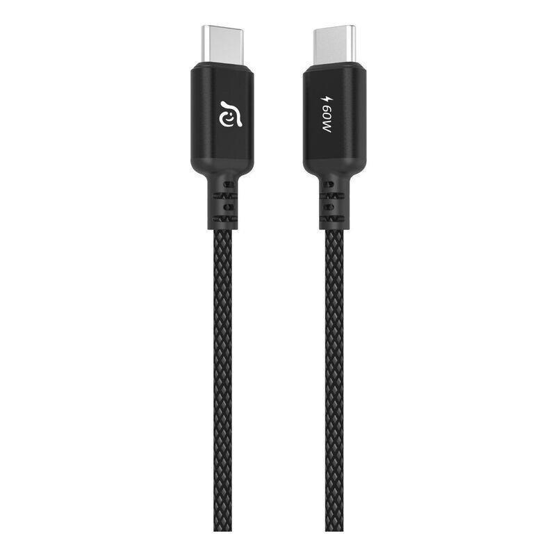ADAM Elements CASA S200 - USB-C to USB-C 60W Charging Cable 200 cm - Black, , large image number 0